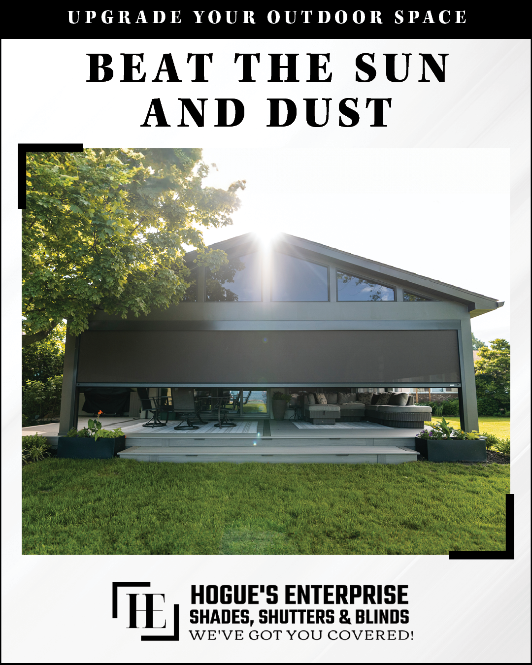 Beat the Arizona sun and dust - Hogue's Enterprise Exterior Shades